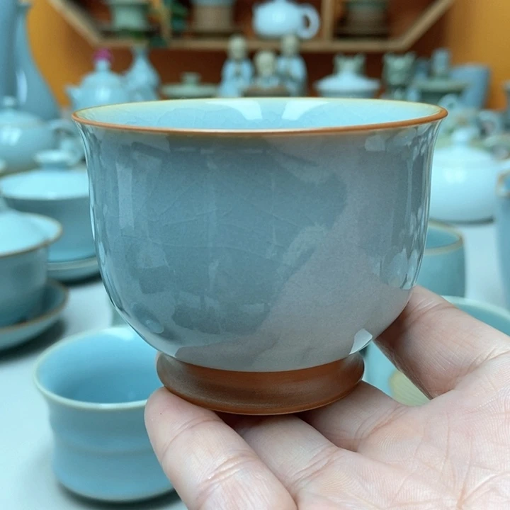 微瑕提梁杯无礼盒