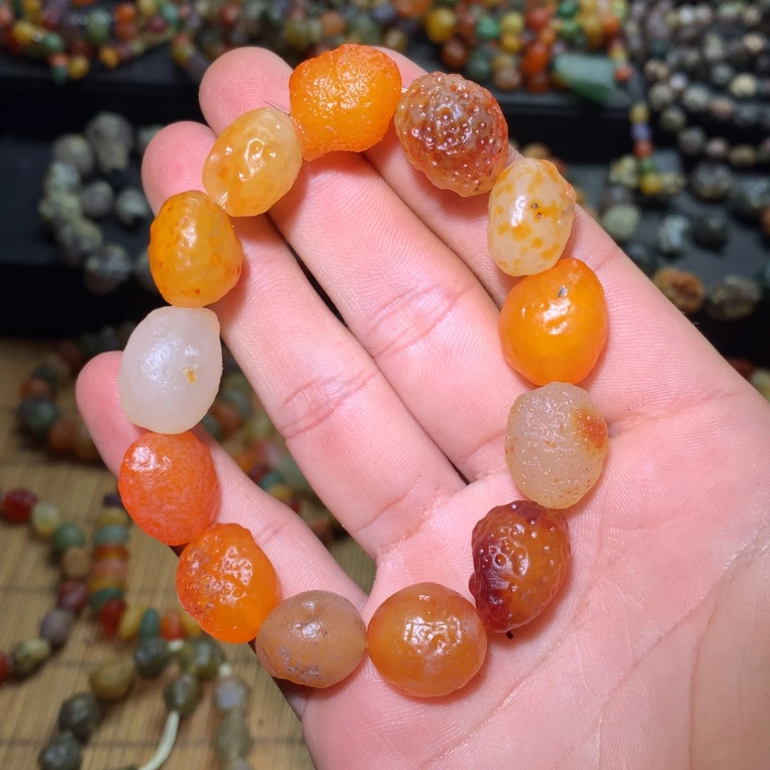 玛瑙/玉髓未镶嵌手链