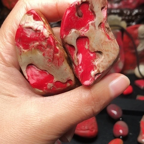 懒***书昌化鸡血石昌化鸡血石原石