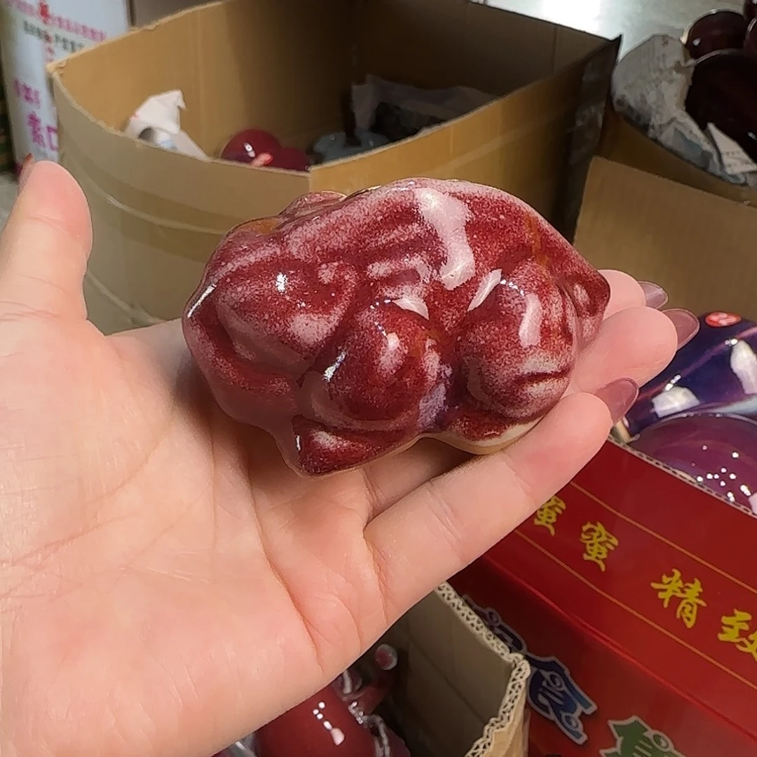 摆件陶郑家钧窑摆件