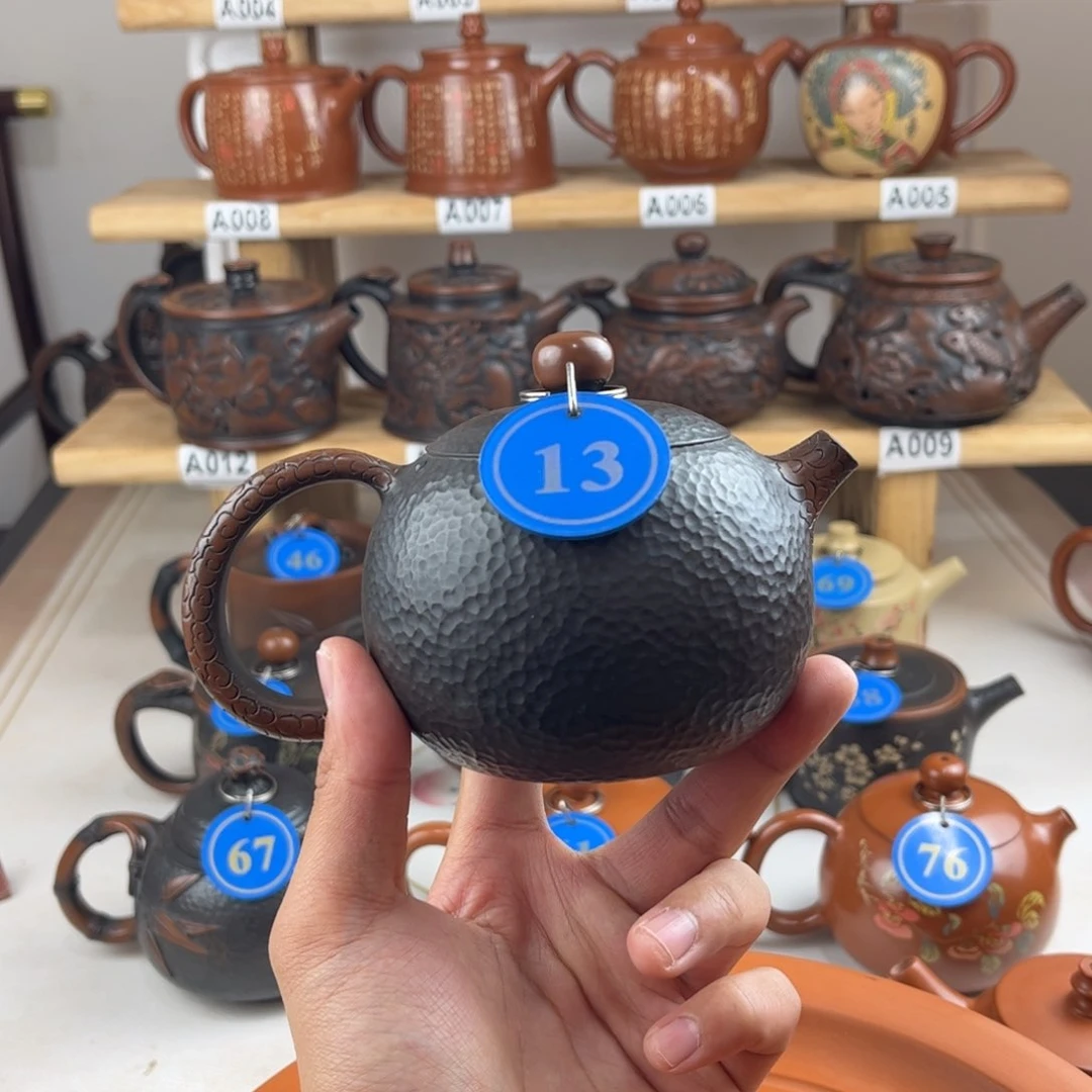 壶240cc福利款，建水紫陶全手工制作，老匠人传承手艺