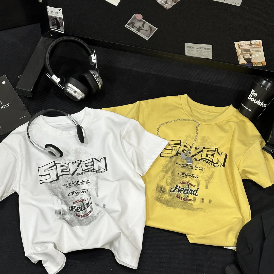 iu studio-【125cm-170cm】seven潮牌短袖