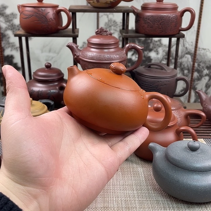 紫砂茶壶宜兴紫砂微瑕5