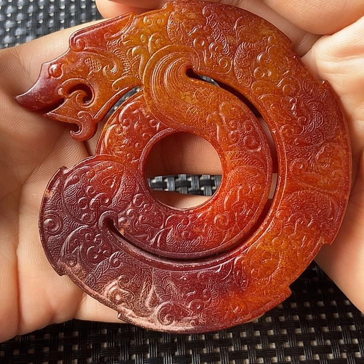 白玉菩提吊坠摆件