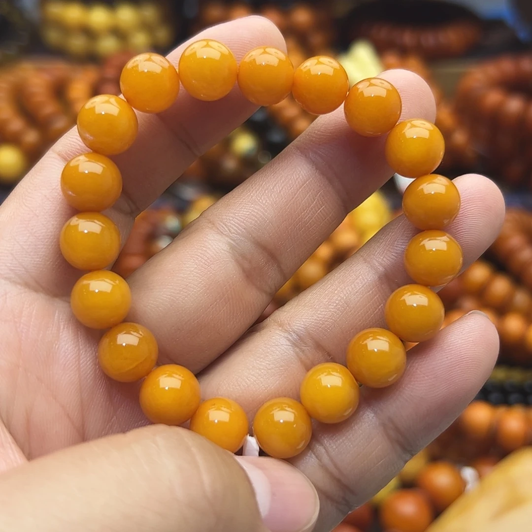 琥珀未镶嵌手链1111