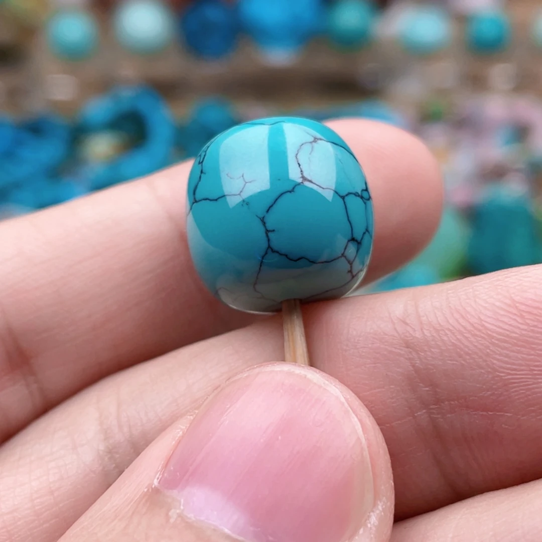 绿松石未镶嵌绿松石19.5x13.7mm