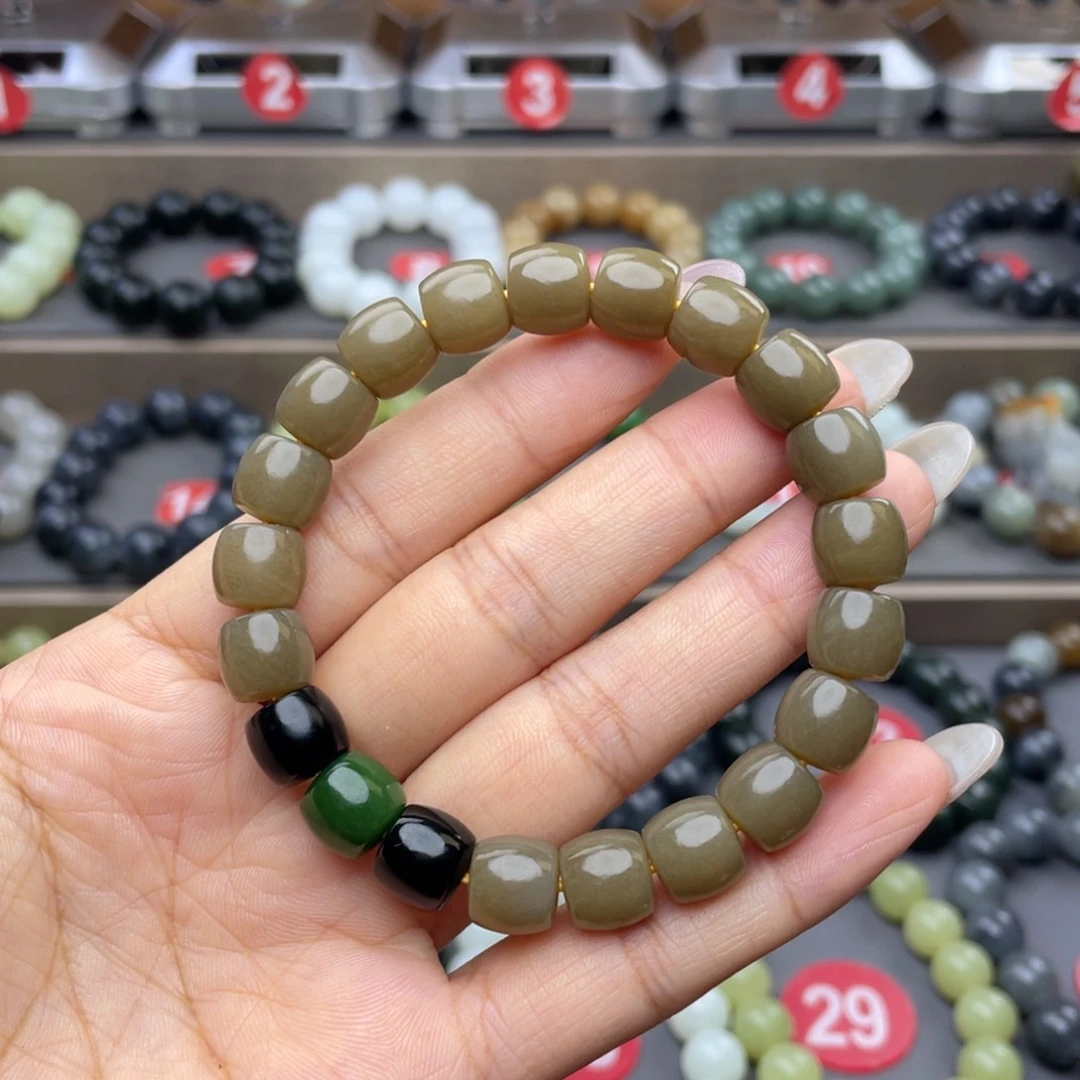 未镶嵌手串和田玉