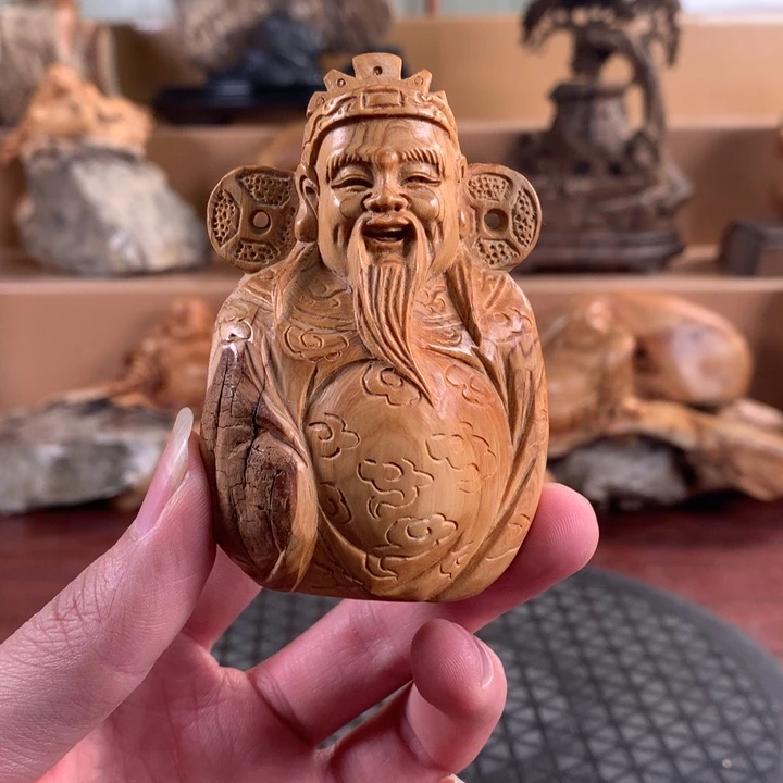 柏木（崖柏）根雕摆件