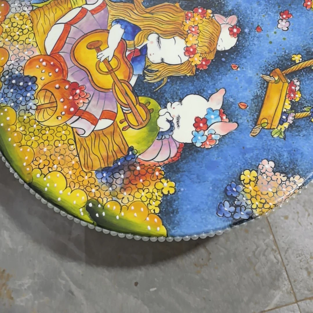 红泥花盆景德镇陶瓷