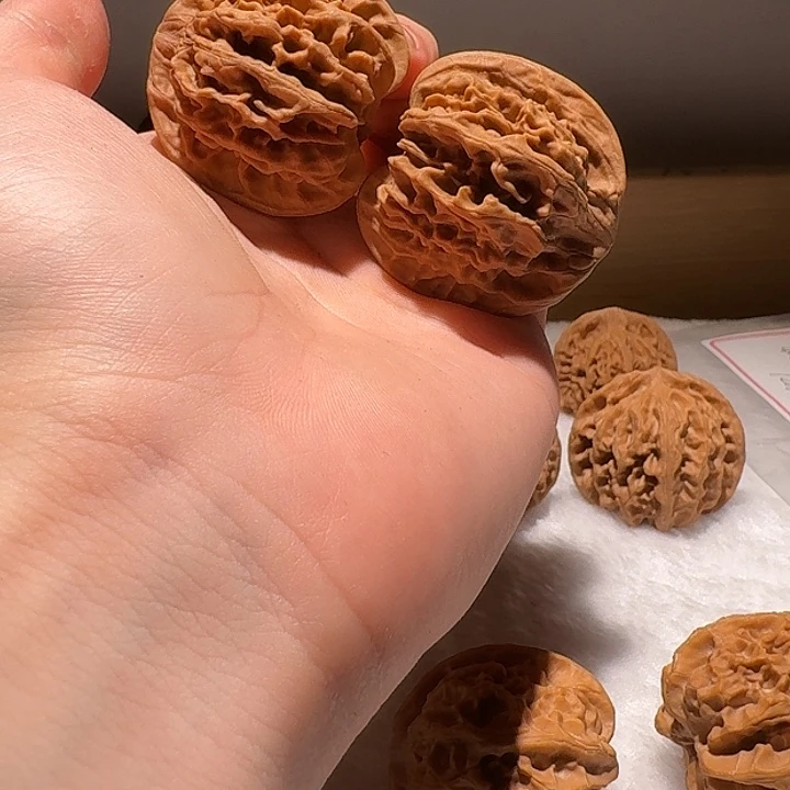 吊坠文玩核桃天地狮子头