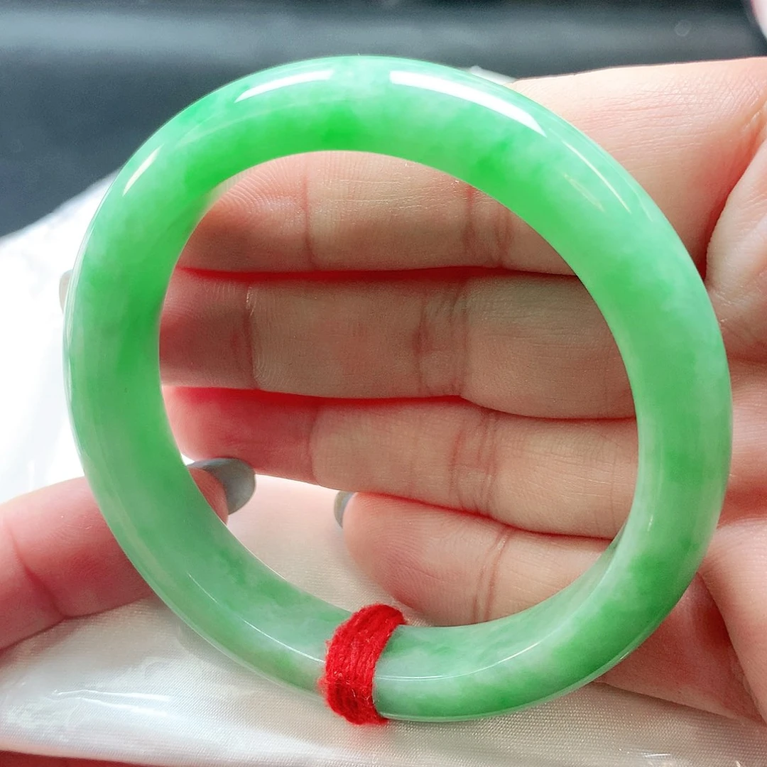 未镶嵌手镯翡翠正圈2374