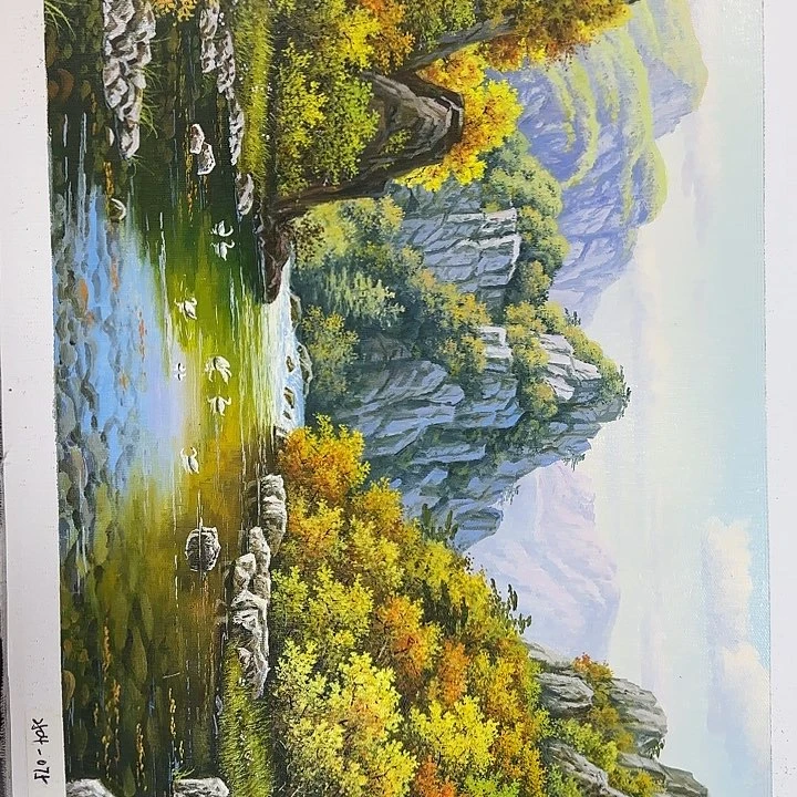 油画好的生活方式