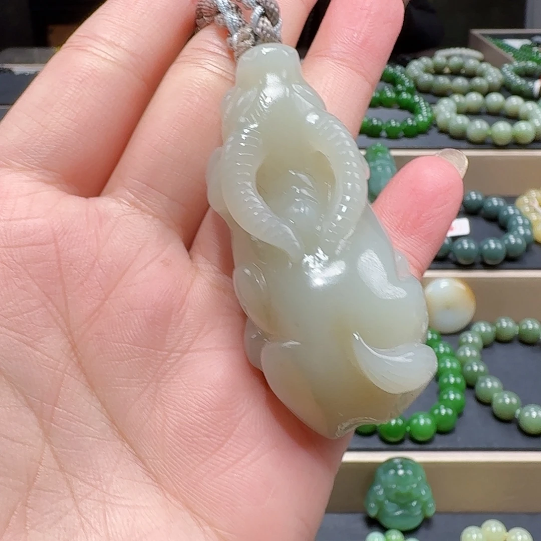 和田玉未镶嵌手链迪克兰特细