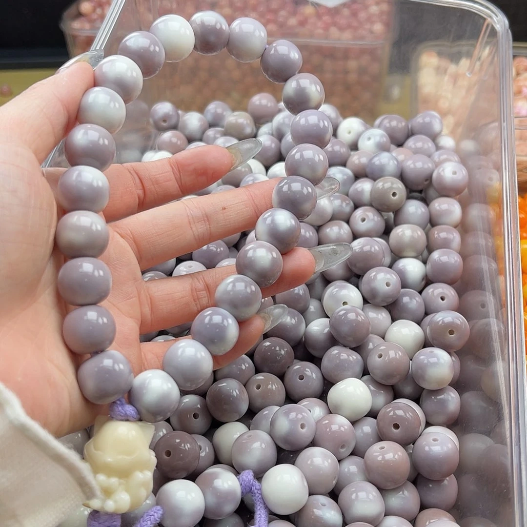 白玉菩提吊坠c14mm/30+5颗