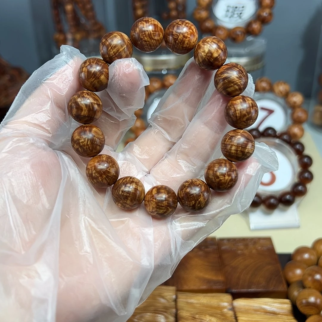 柏木（崖柏）1.5黑金龙胆闪