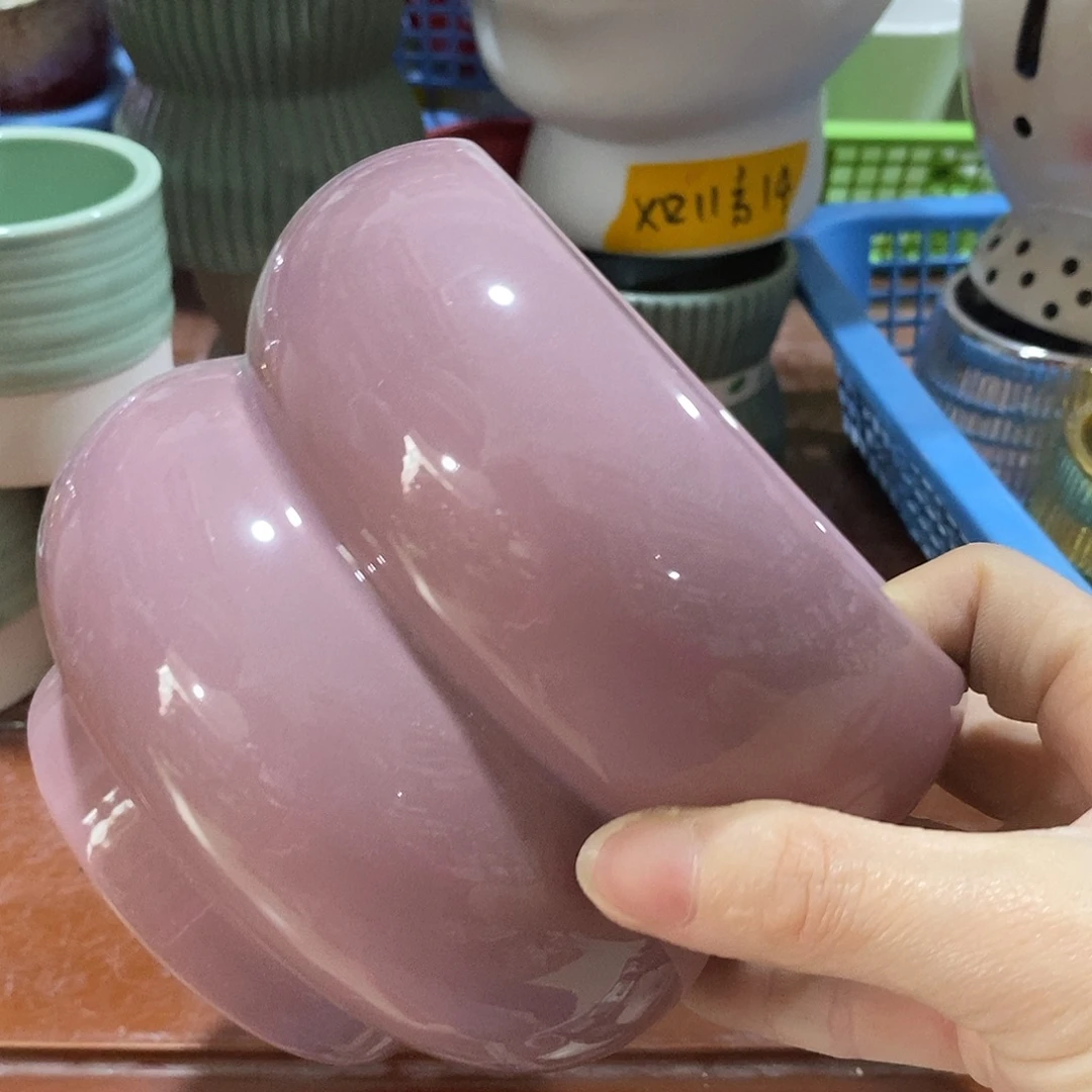 杯子陶盆有孔 瑕疵介意勿拍