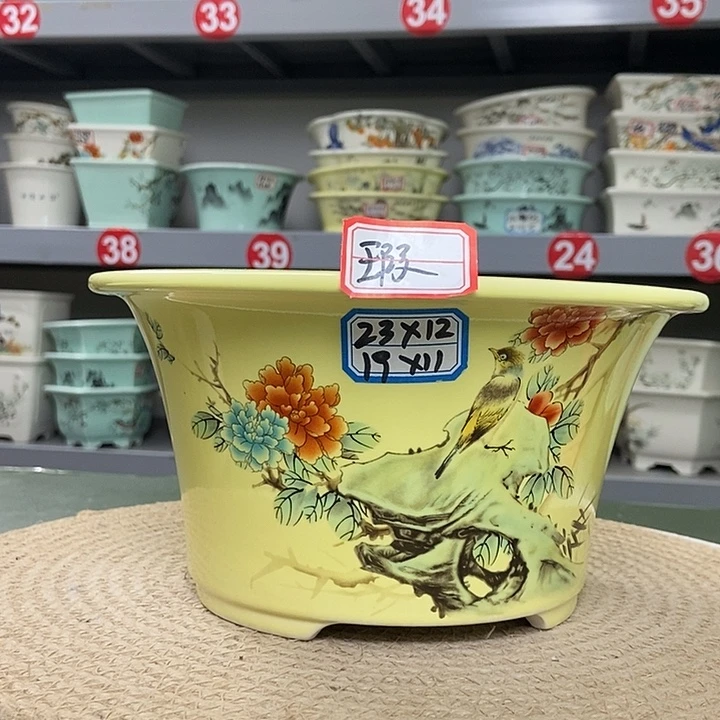 紫砂紫砂花盆45885