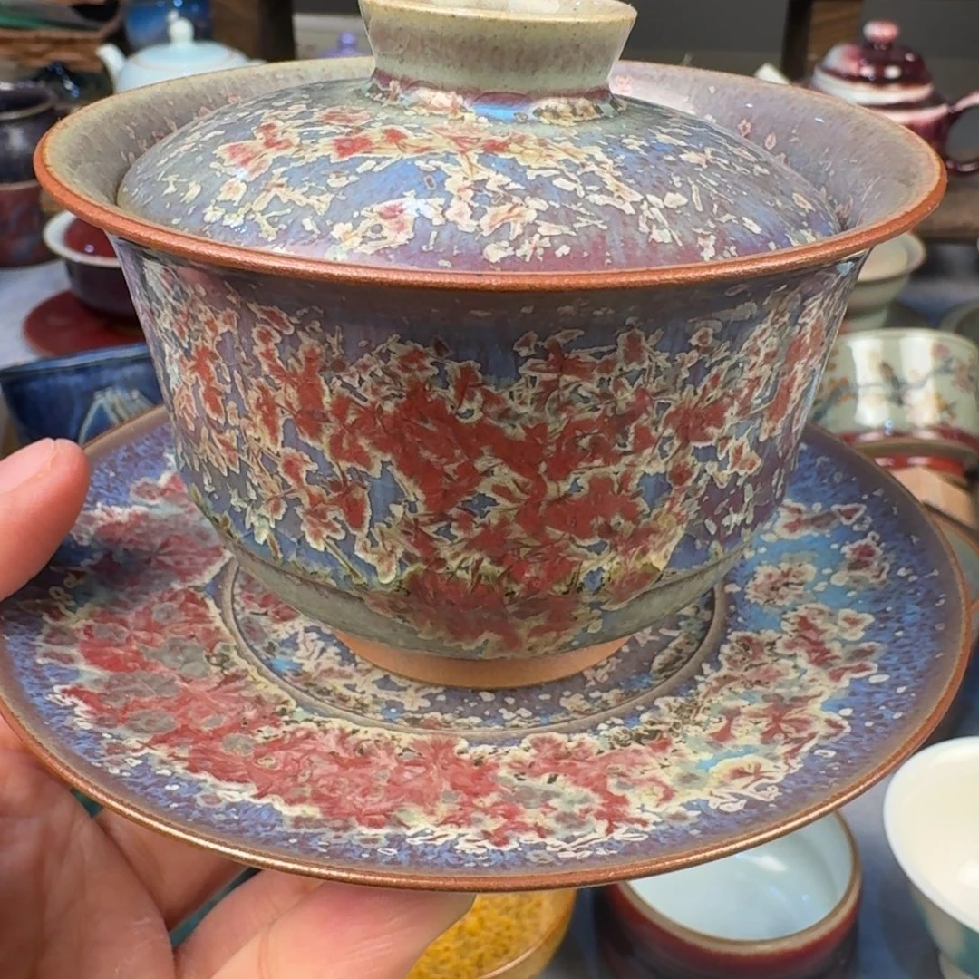 摆件陶钧瓷单杯钧瓷单杯钧瓷单杯钧瓷