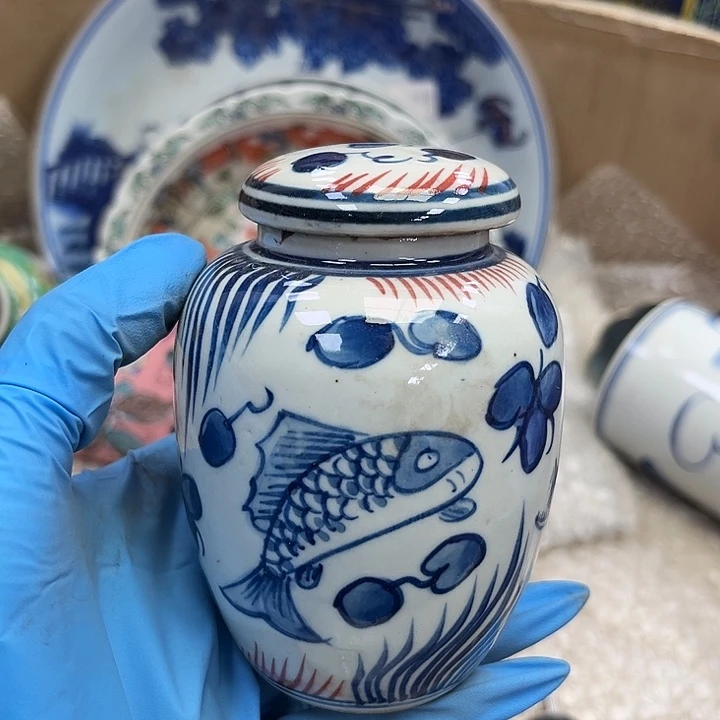 瓷片瓷器摆件 瓷器摆件