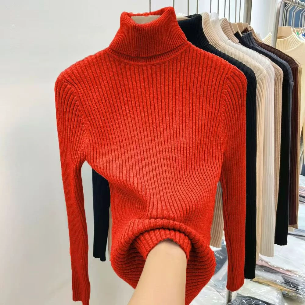 (D651-D700)高领毛衣打底