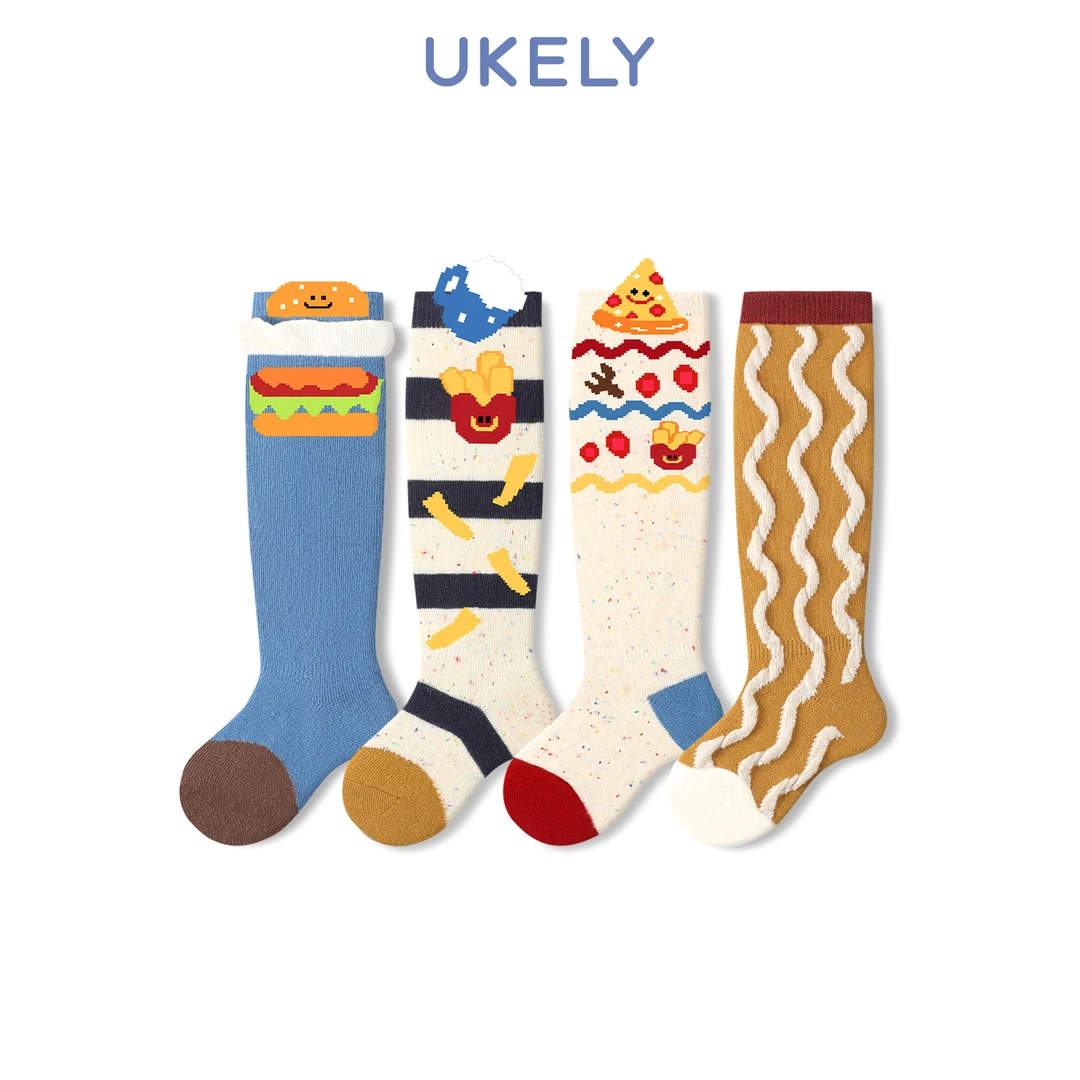 婴儿长筒袜春秋棉a类不勒腿宝宝过膝袜四季高筒无骨儿童小腿袜