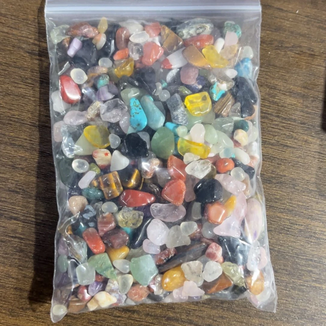 水晶珠宝半成品未镶嵌300克多样性发其一