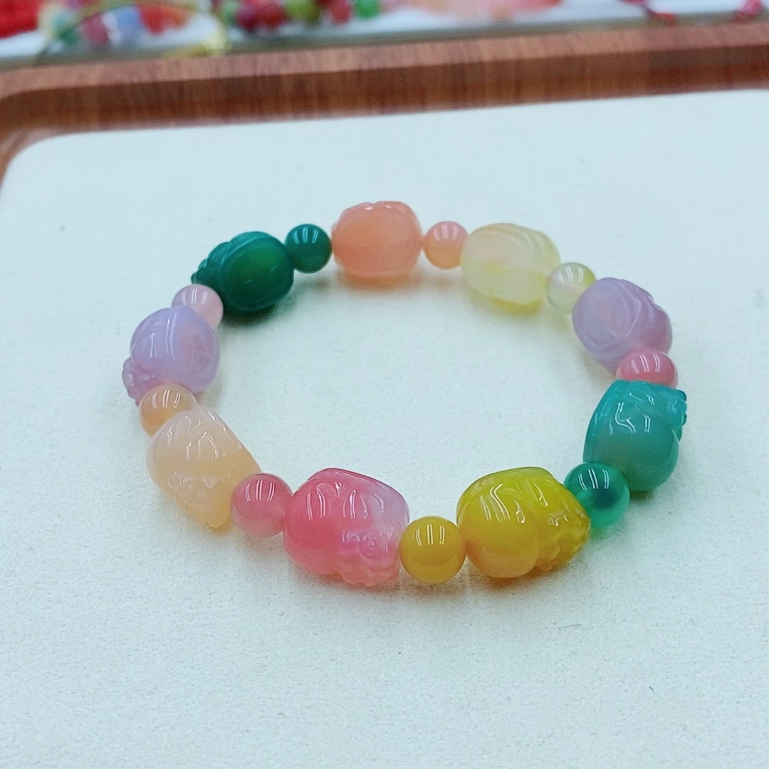 玛瑙未镶嵌手饰手串007