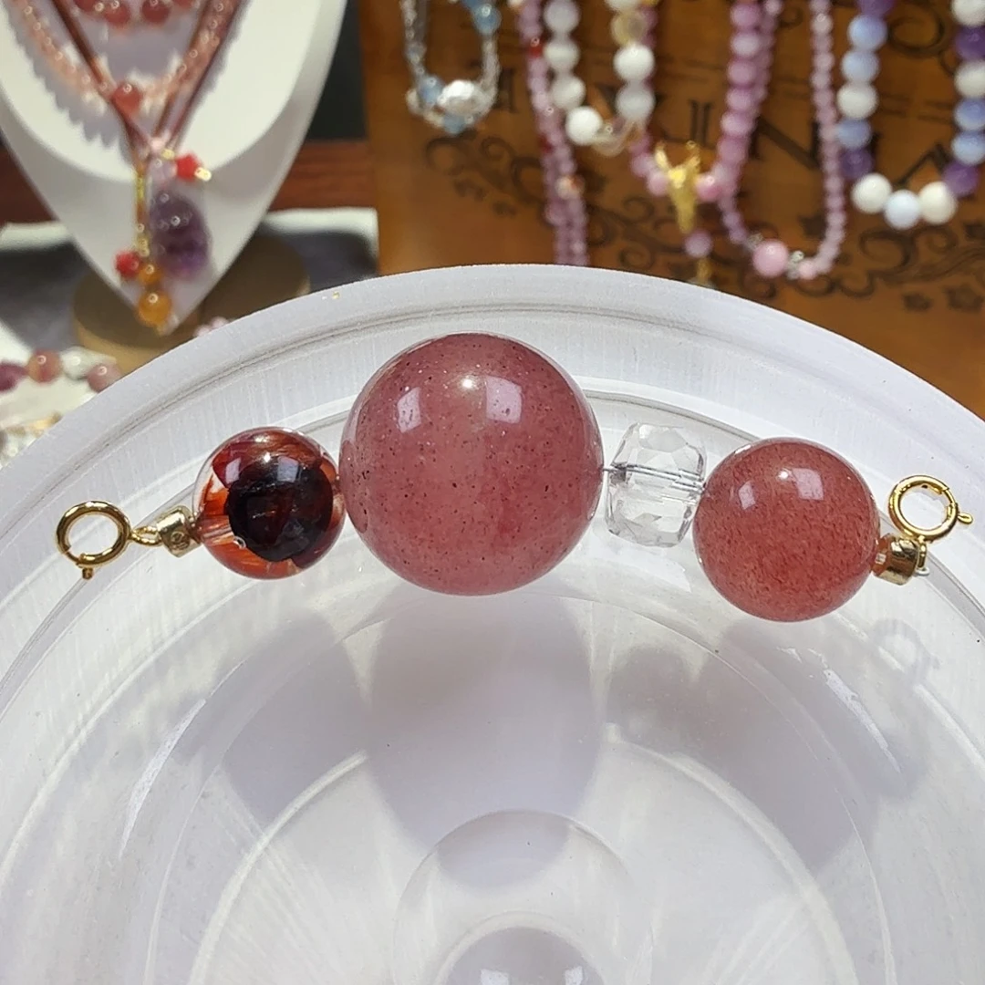 水晶银S925镶嵌吊坠(不含链)