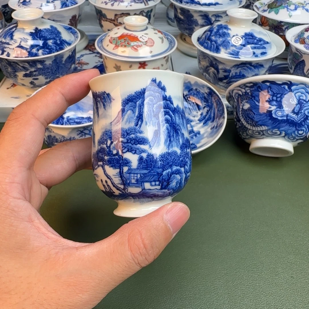 纯手工纯手绘茶具80