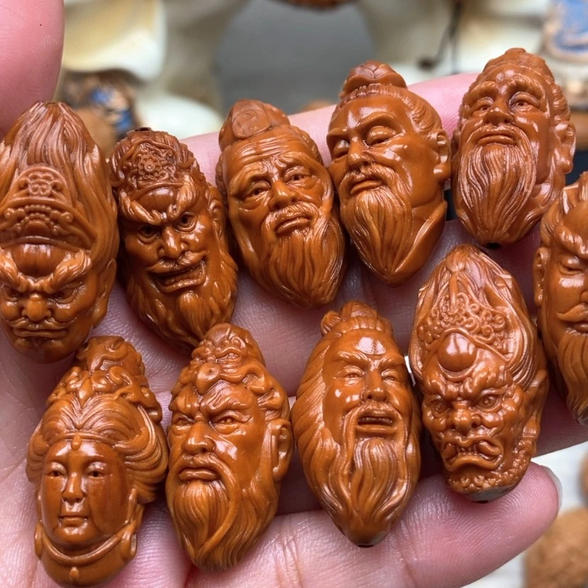 【闪购商品】橄榄核手串海*橄榄手工雕刻工艺