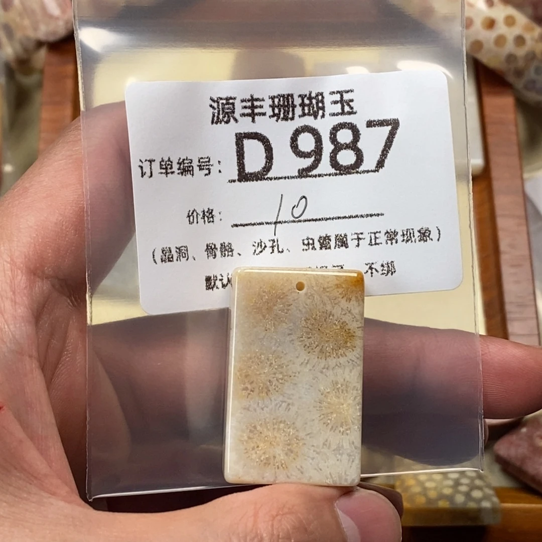 c***兔硅化玉未镶嵌颈饰