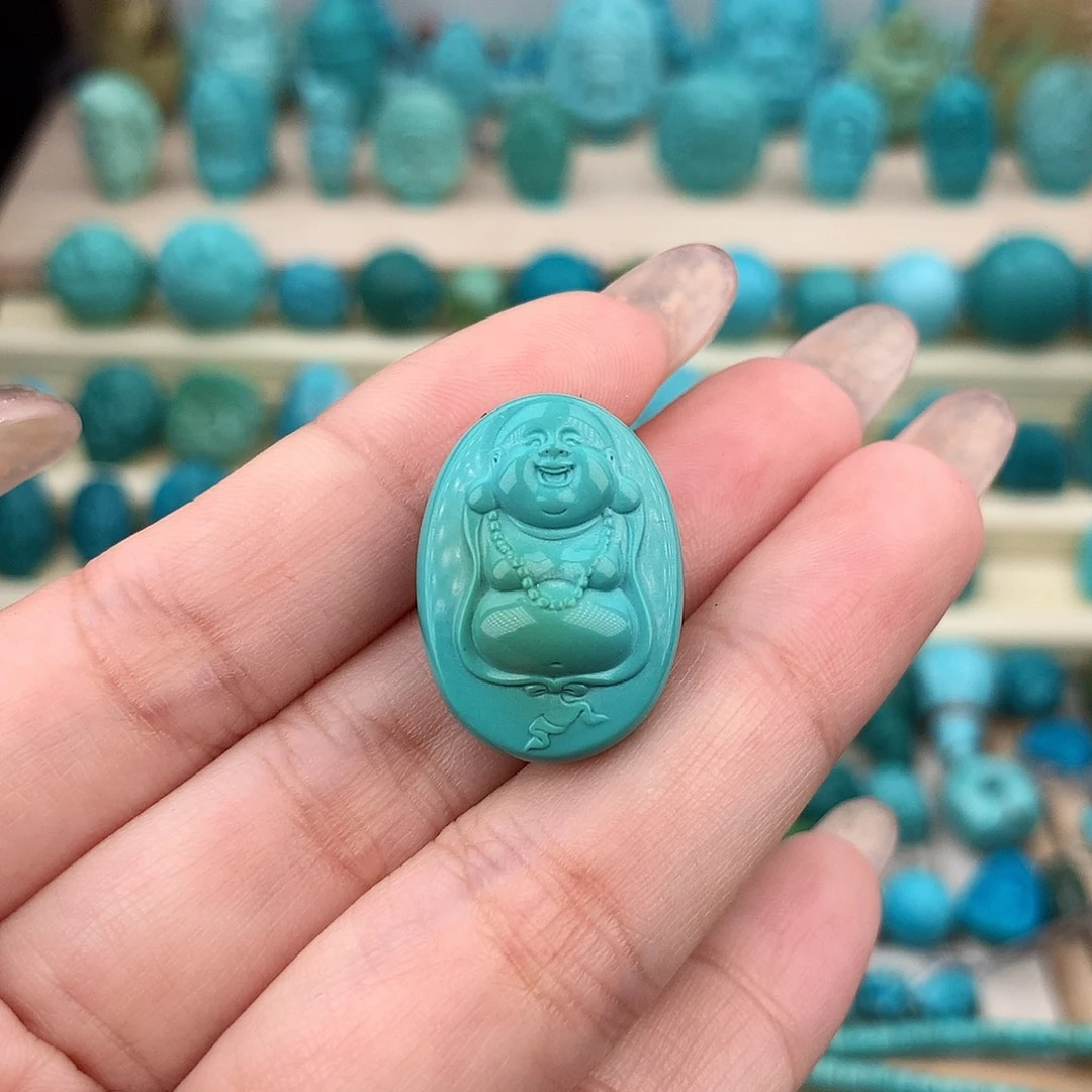 绿松石未镶嵌珠宝奇石
