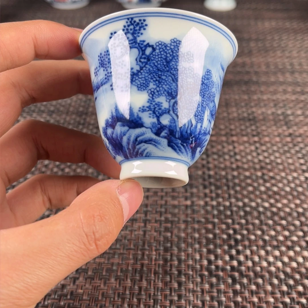 瓷片景德镇陶瓷杯子