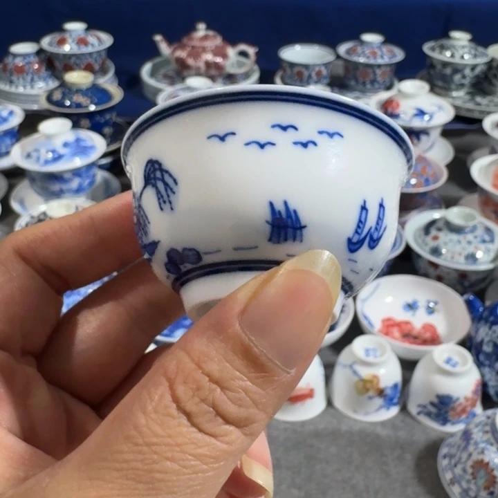 景德镇手工手绘杯