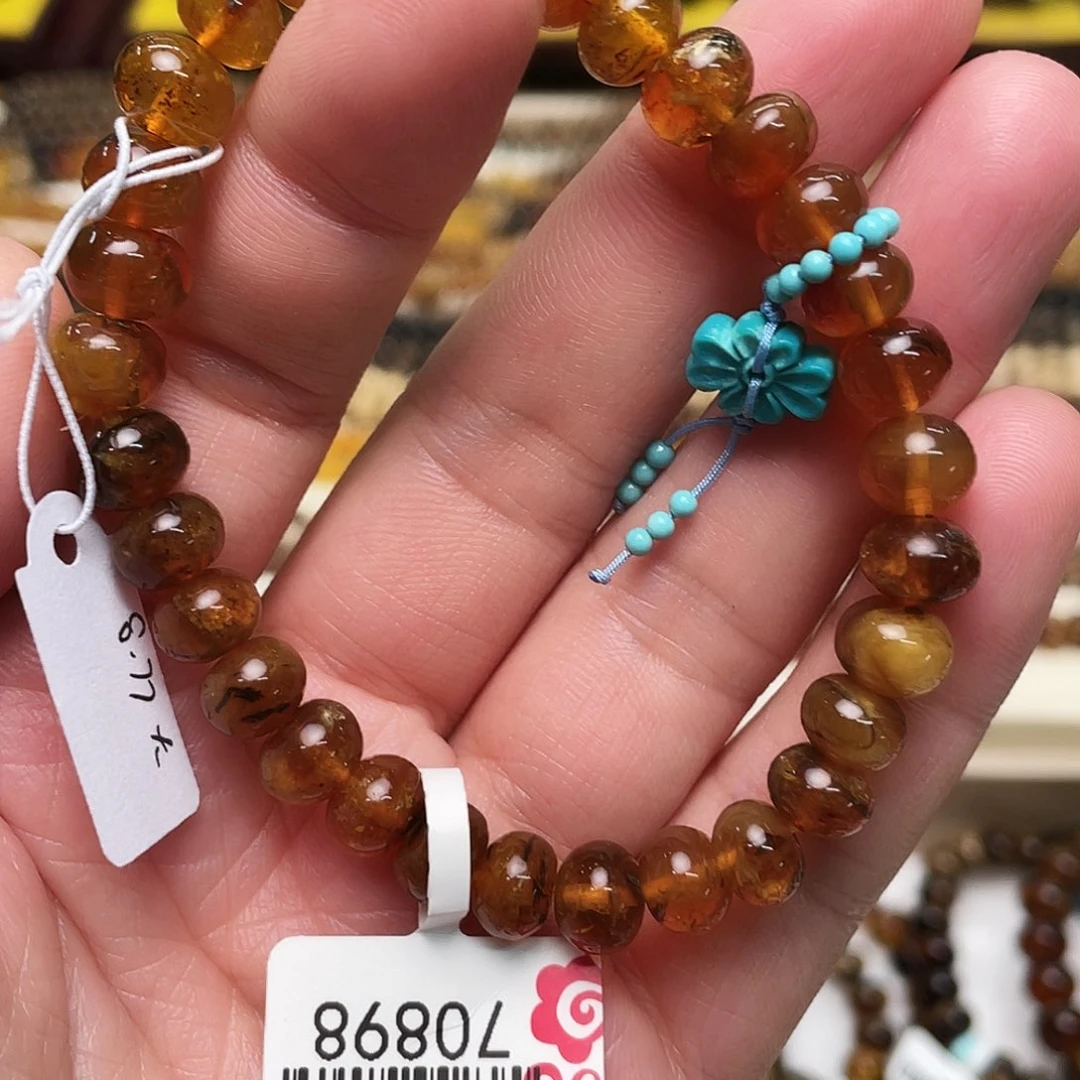 未镶嵌琥珀裸石八70898