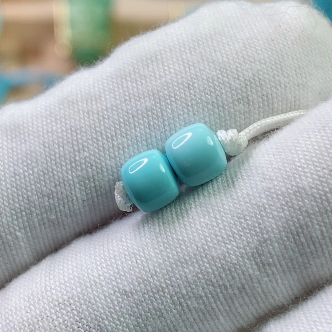 绿松石未镶嵌珠宝奇石7mm