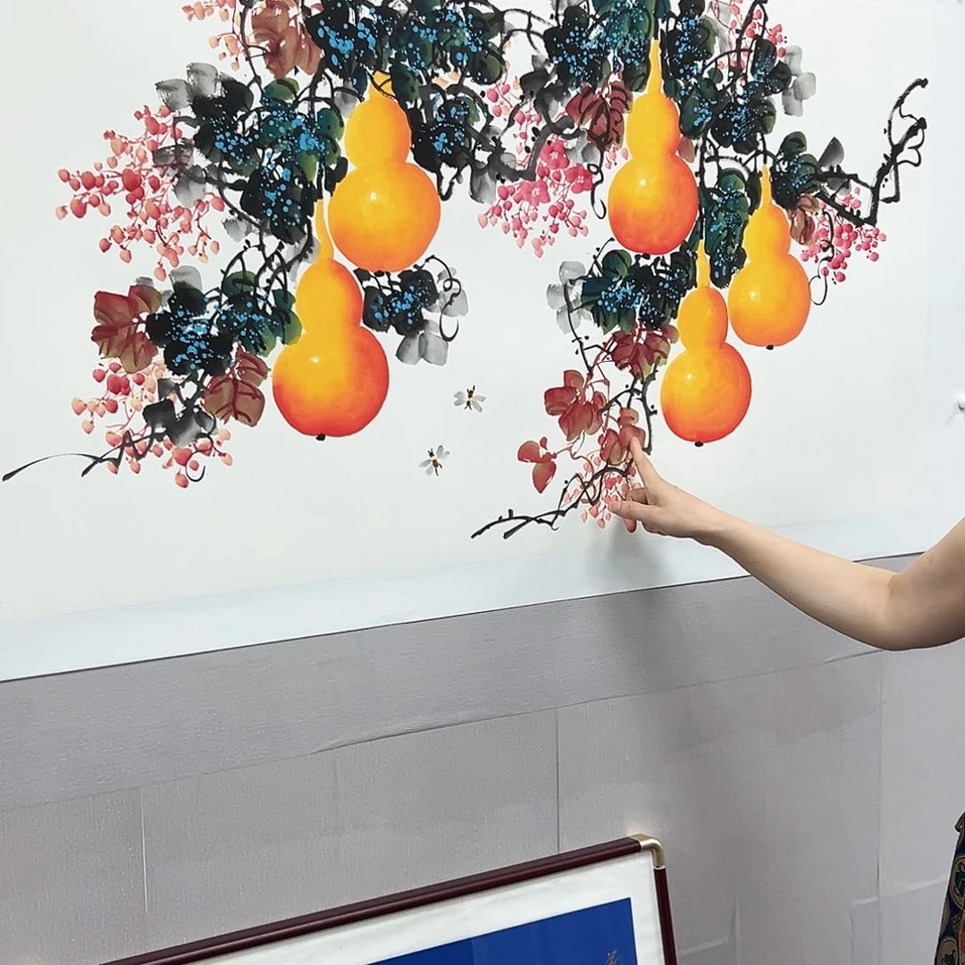 国画宣纸国画纯手绘作品