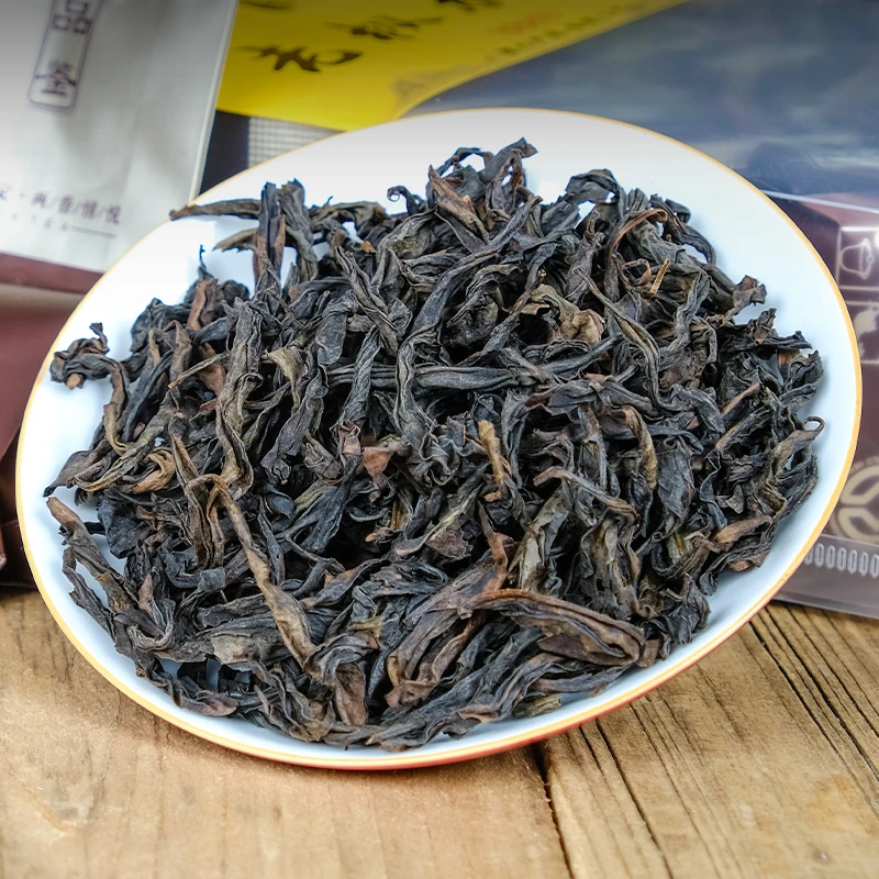 大红袍茶叶兰花香水仙茶武夷山岩茶正宗岩骨浓香型罐装500g乌龙茶