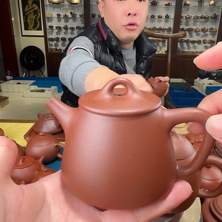 茶壶紫砂石瓢底槽清