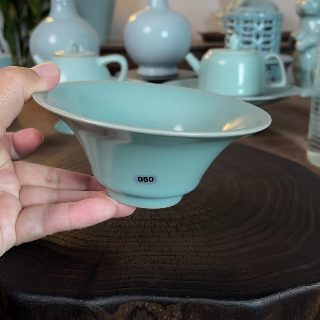 瓷微瑕050原矿汝瓷当代