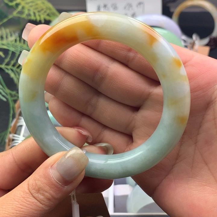 翡翠未镶嵌手镯天然翡翠手镯