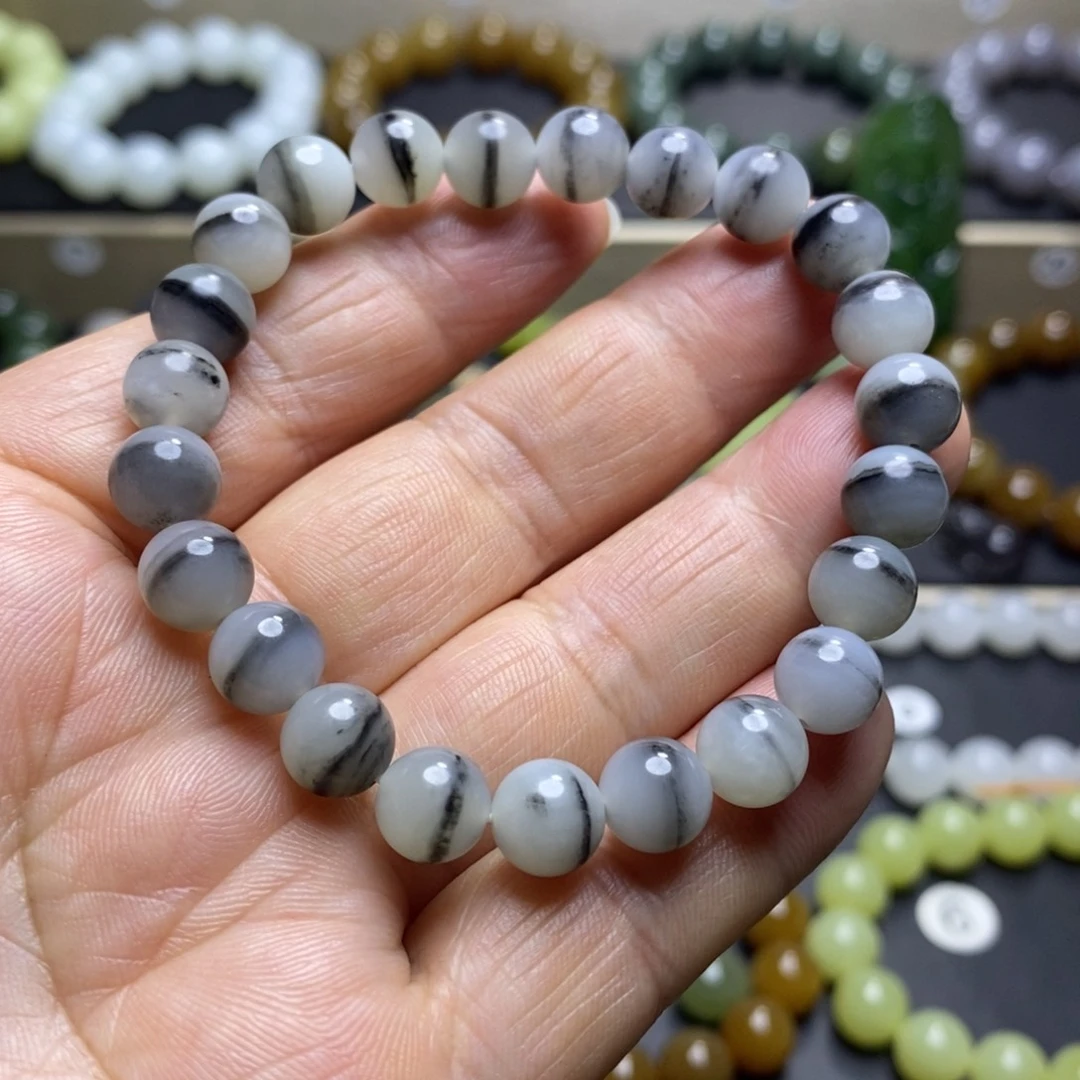 和田玉手串未镶嵌