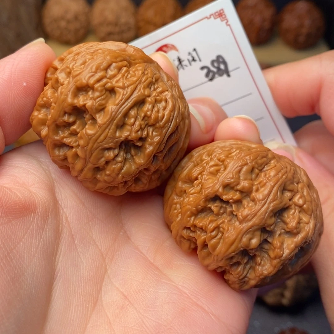 把件文玩核桃389号42球筋