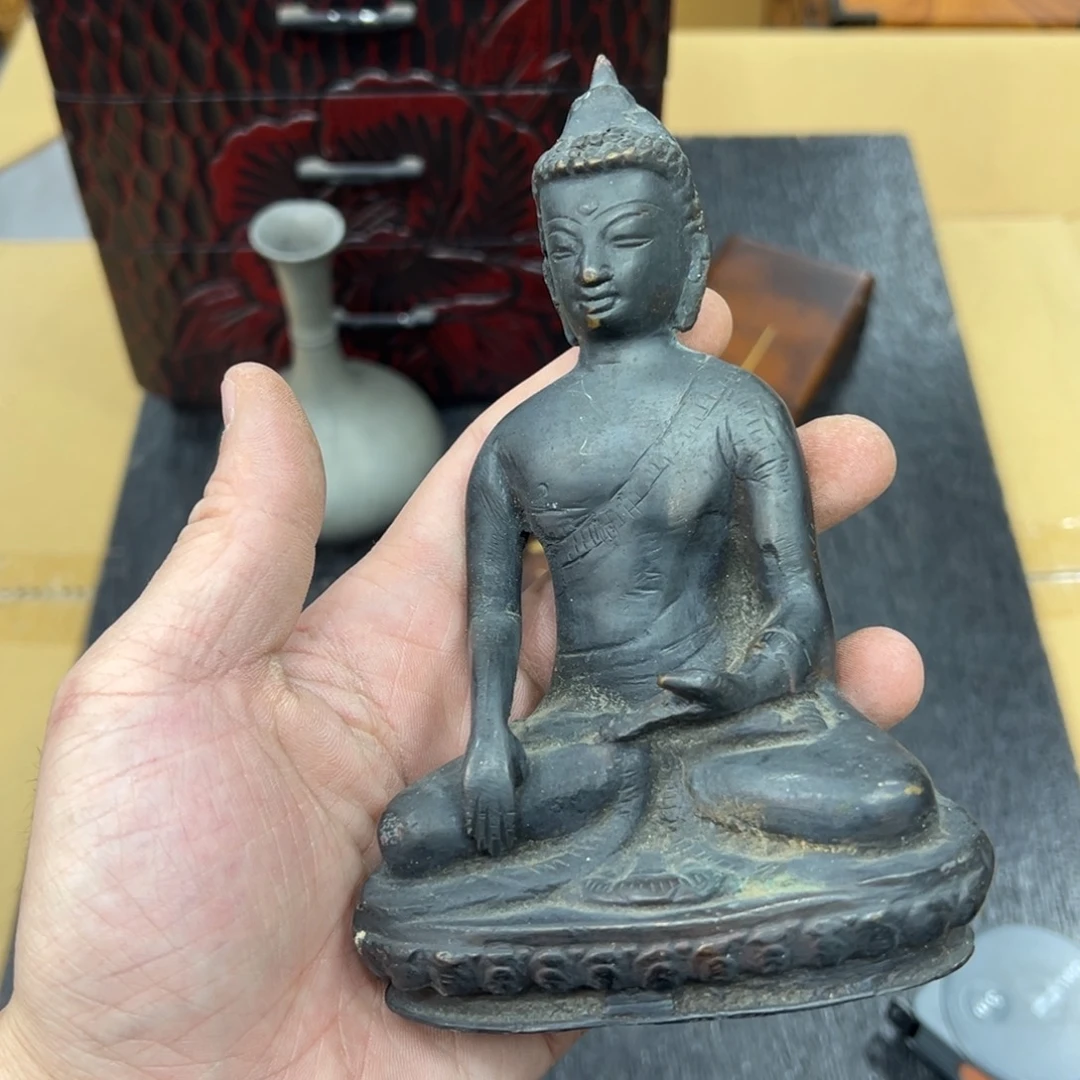 铜中古工艺品摆件
