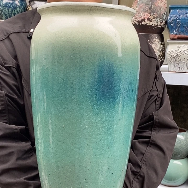 紫砂花盆口20高42福利