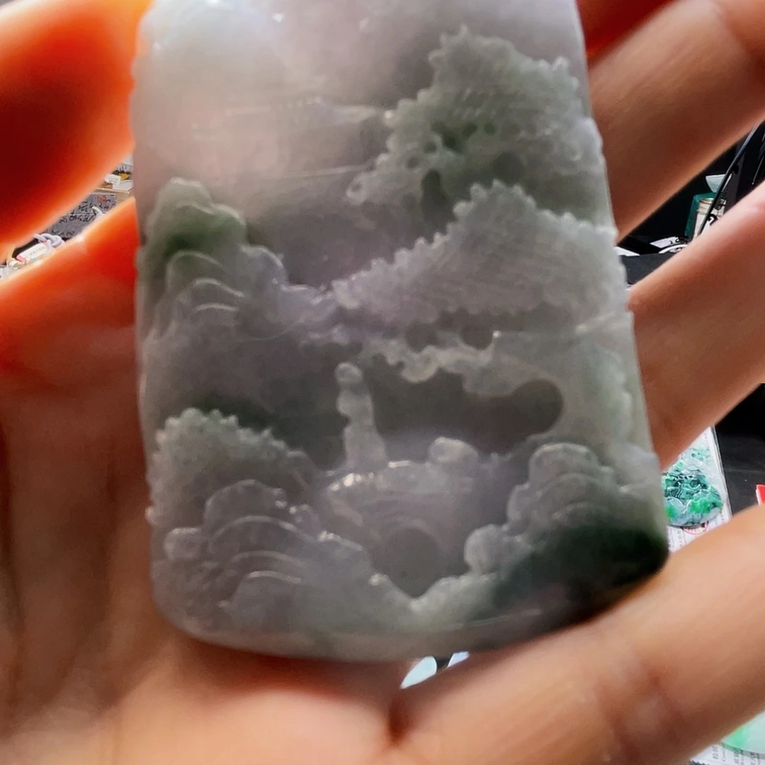 颈饰未镶嵌翡翠一