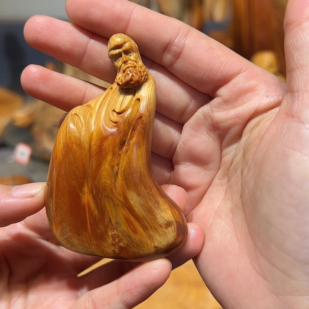 柏木（崖柏）崖柏木手把件摆件