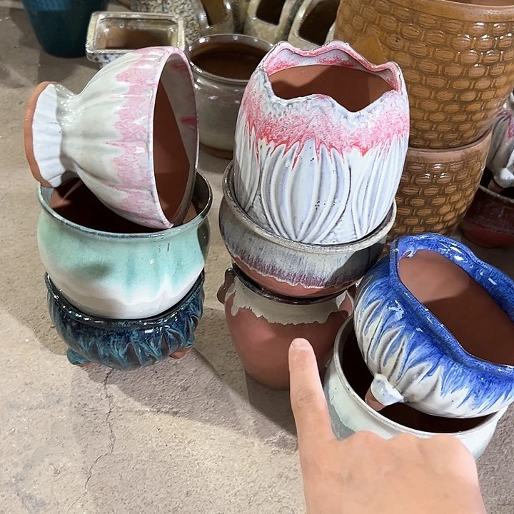 紫砂花盆花盆花盆