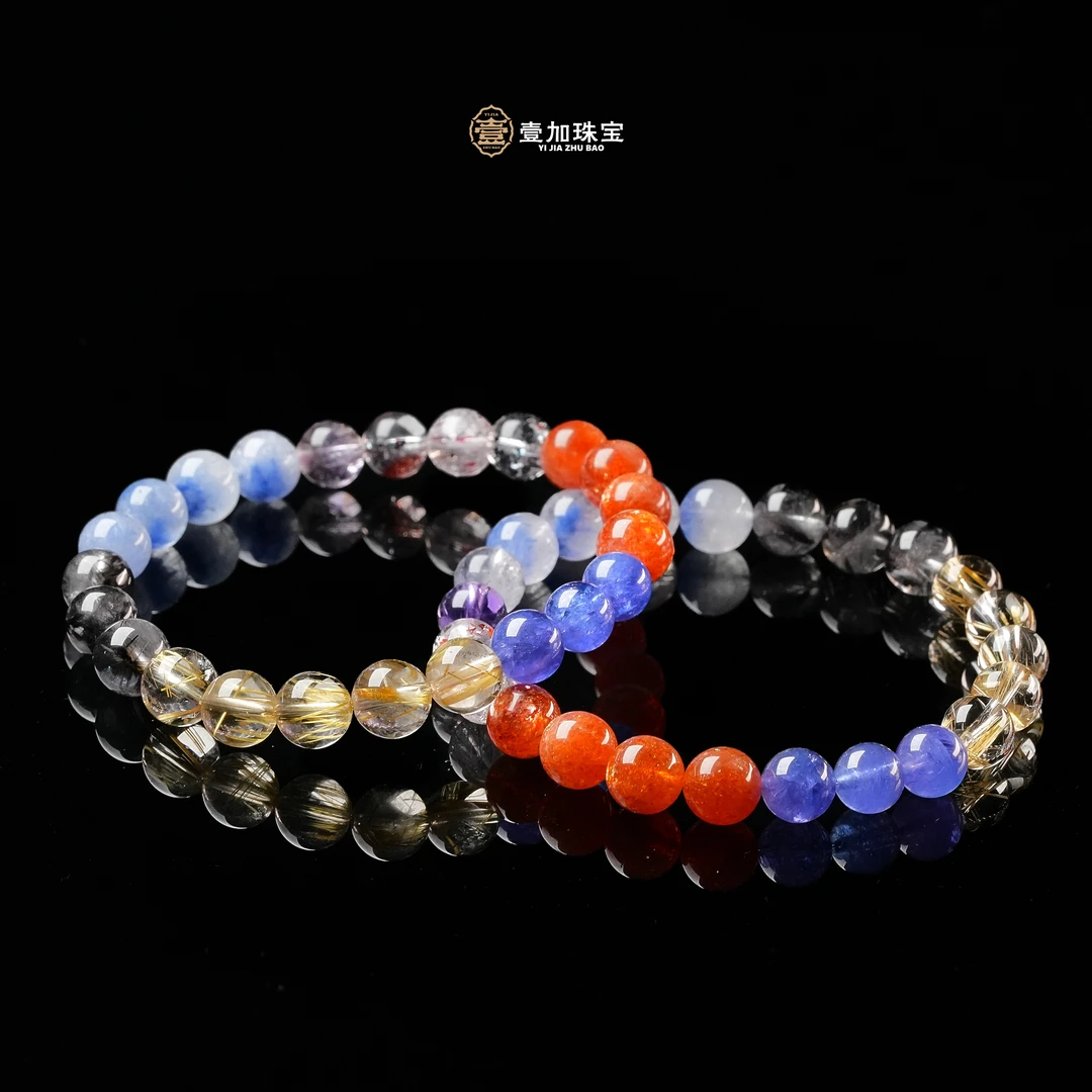 壹加维尼|手工设计聚财星芒手串多样性发一7921N