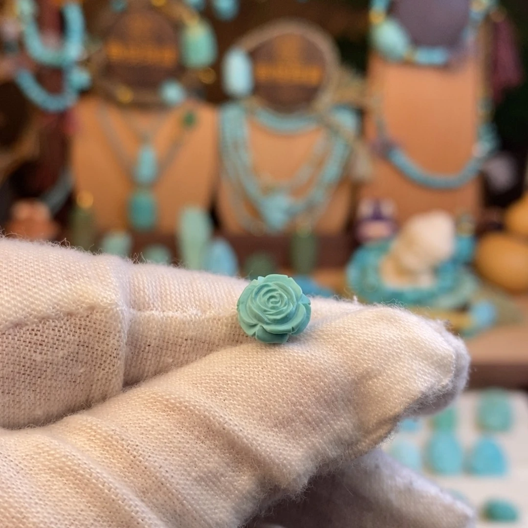 绿松石未镶嵌配饰